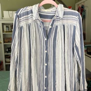 Striped Button Down